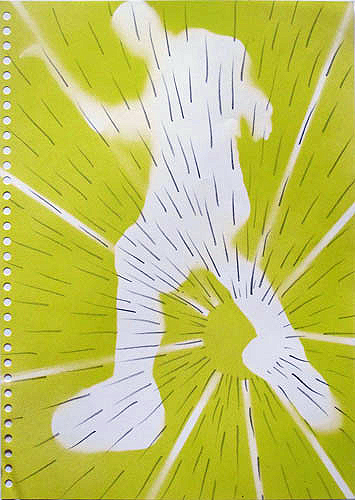 light or explosion...
